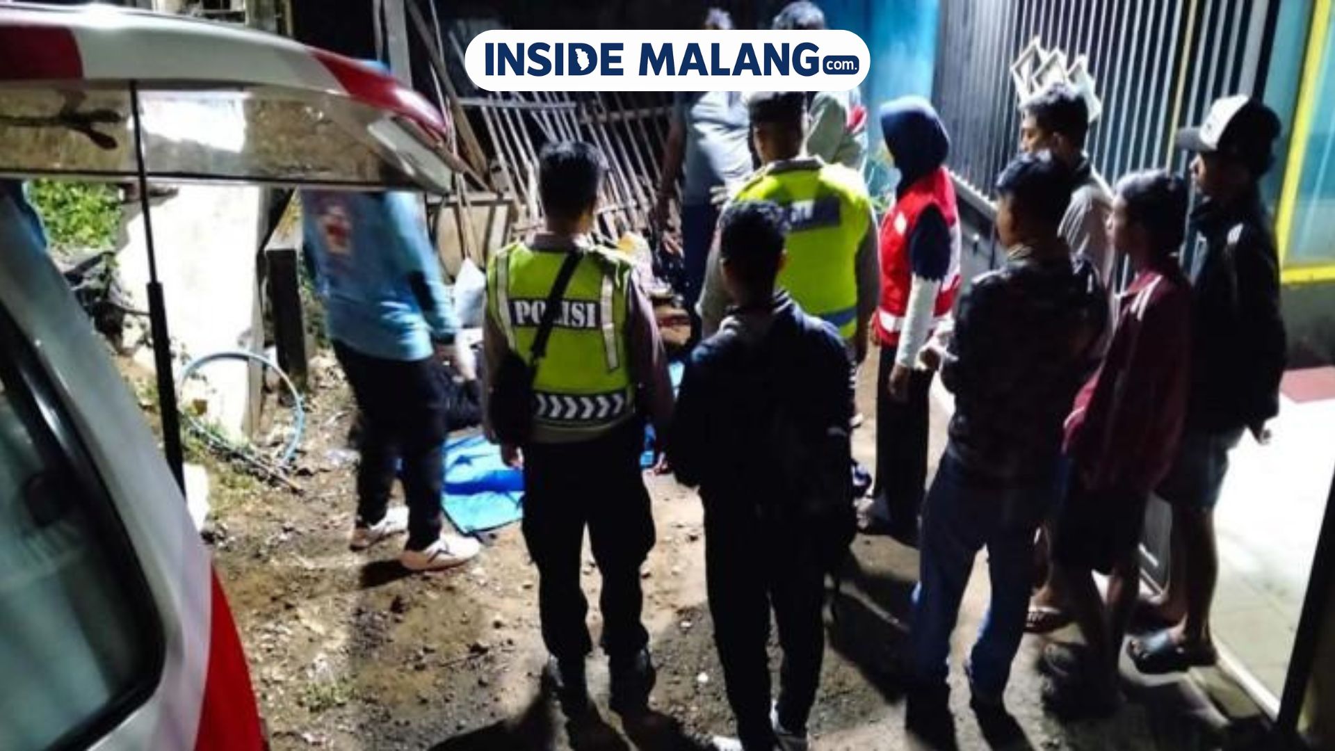 Terpeleset dari Motor, Pelajar Malang Tewas di Jalan Raya Dampit