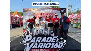 Ribuan Pengendara Meriahkan Parade Honda Vario160 di Malang