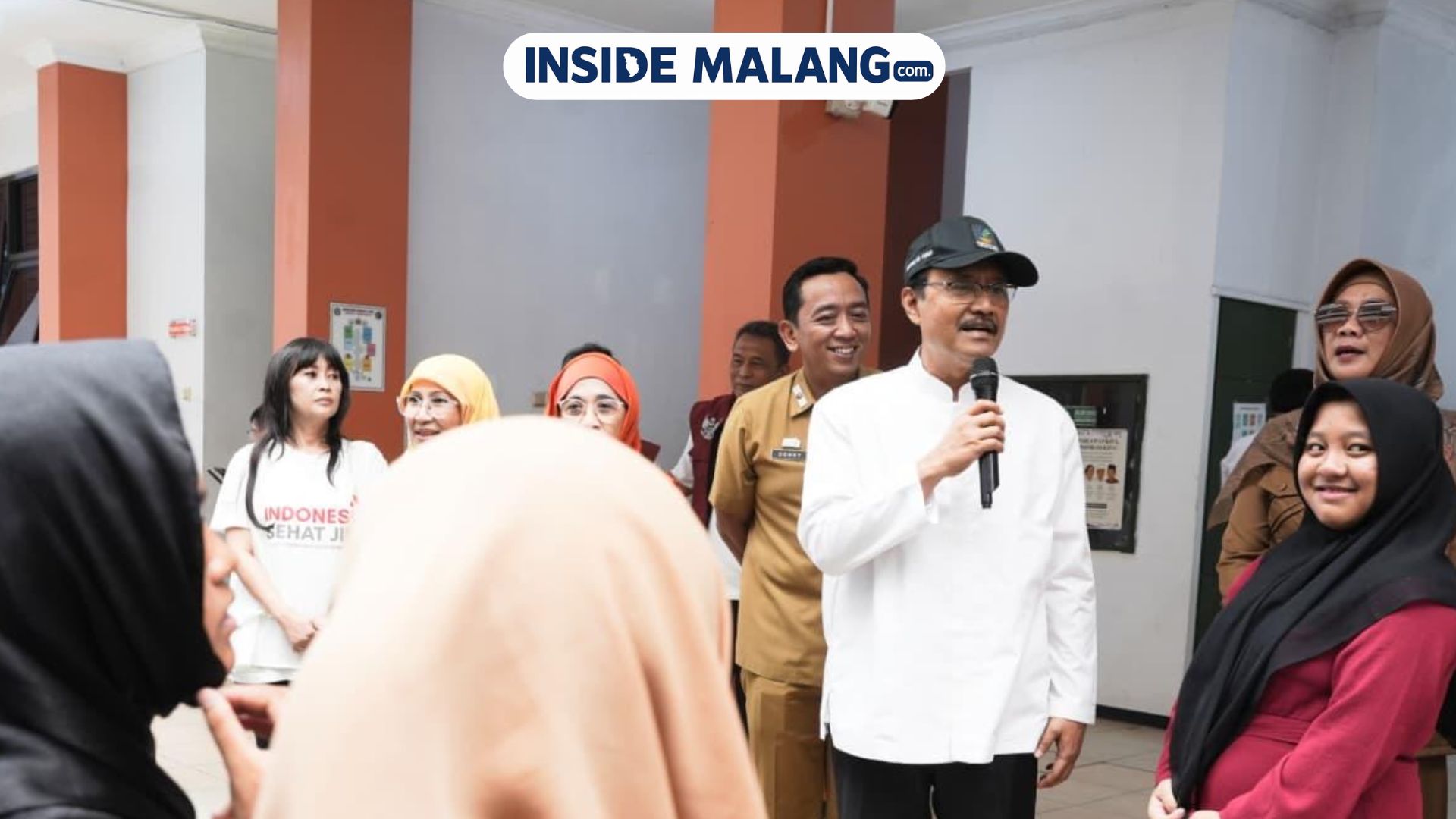 Yel-Yel dan Puisi SRMP 16 Malang, Sambutan untuk Gus Ipul
