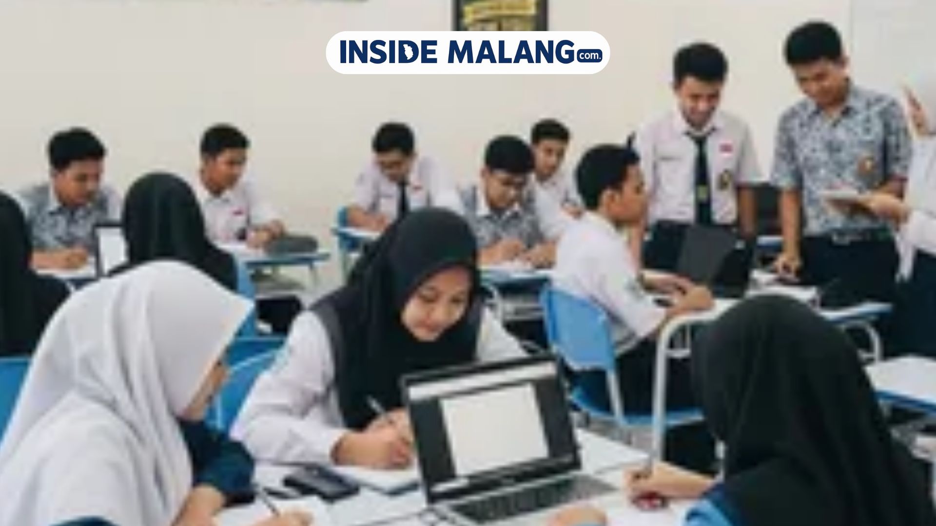 Sekolah di Malang Terapkan Pembelajaran Daring Saat Aksi Massa